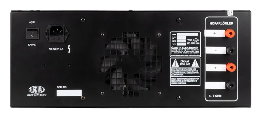 Westa WS-EZN-800-E 2x400W Mikser Amfi — görsel 3